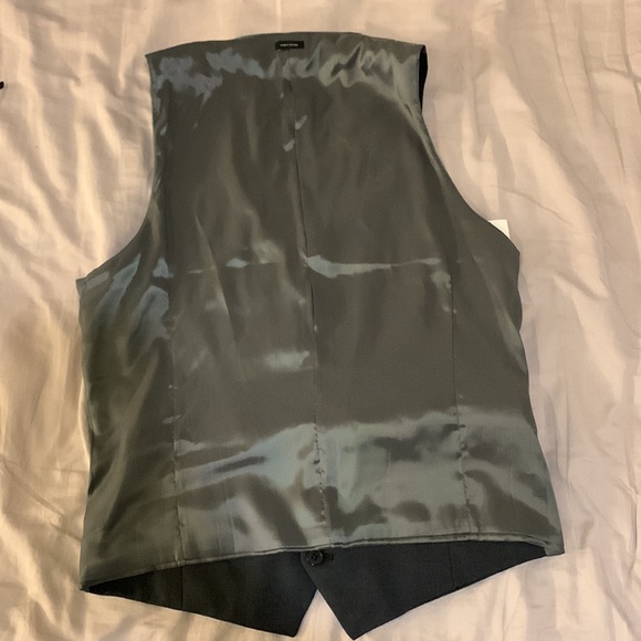 BRAND NEW Mens Gray & Black Vest - J. Ferrar Size Small - Picture 7 of 10